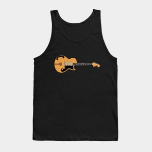 Merle Travis Hollow Body Bigsby Guitar Tank Top